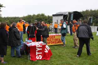 ESF samlar till demonstration