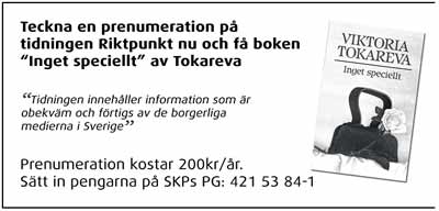Prenumerera p&aring; Riktpunkt